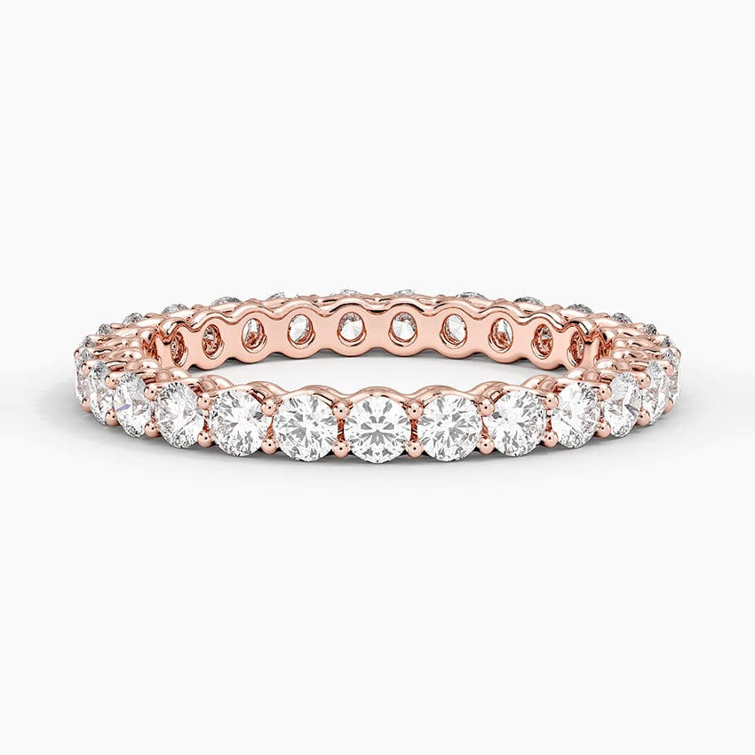 Elodie Eternity Lab Diamond Ring (1 ct. tw.) Rose Gold 18k Eternity Band