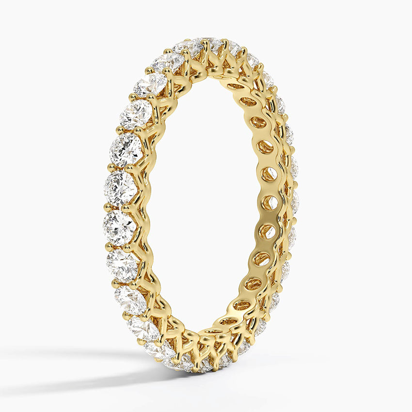 Elodie Eternity Lab Diamond Ring (1 ct. tw.) Yellow Gold 18k Eternity Band