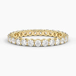 Elodie Eternity Lab Diamond Ring (1 ct. tw.) Yellow Gold 18k Eternity Band