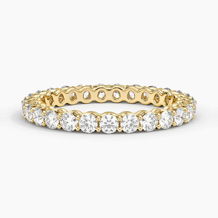 Elodie Eternity Lab Diamond Ring (1 ct. tw.) Yellow Gold 18k Eternity Band