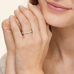 Stacia Lab Diamond Wedding Ring Platinum Wedding Band