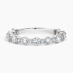 Stacia Lab Diamond Wedding Ring Platinum Wedding Band