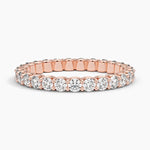 Ulla Eternity Lab Diamond Ring (1 ct. tw.) Rose Gold 18k Eternity Band
