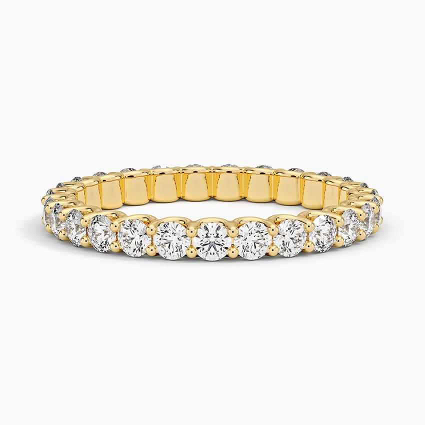 Ulla Eternity Lab Diamond Ring (1 ct. tw.) Yellow Gold 18k Eternity Band
