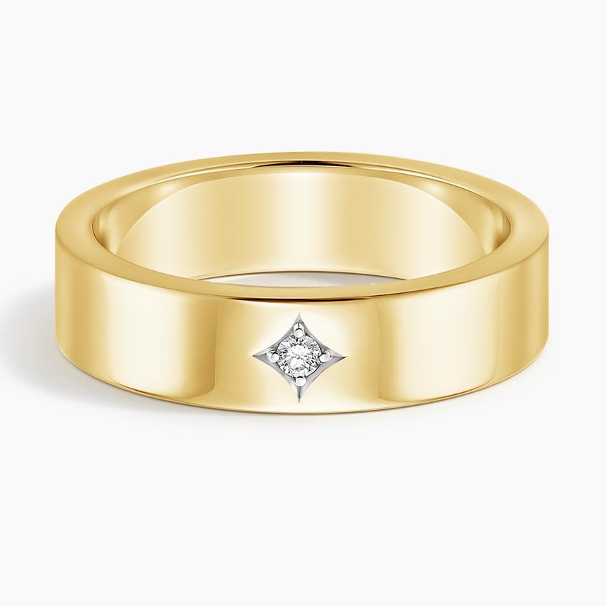 Artemis 5.5mm Wedding Ring Yellow Gold 18k Wedding Band