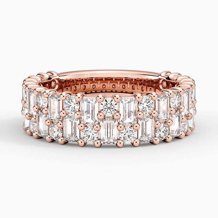Esther Lab Diamond Ring (2 1/8 ct. tw.) Rose Gold 18k Wedding Band