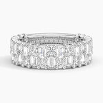 Esther Lab Diamond Ring (2 1/8 ct. tw.) Platinum Wedding Band