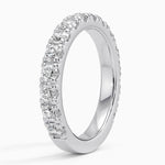 Portia Lab Diamond Ring (1 1/3 ct. tw.) Platinum Wedding Band