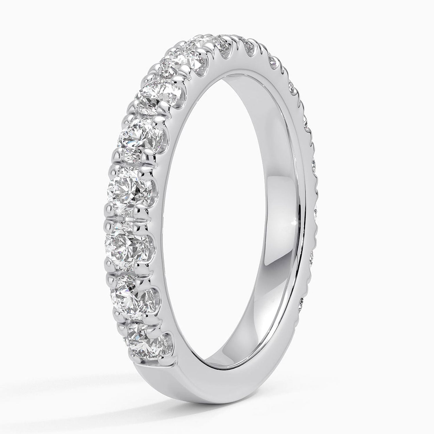 Portia Lab Diamond Ring (1 1/3 ct. tw.) Platinum Wedding Band