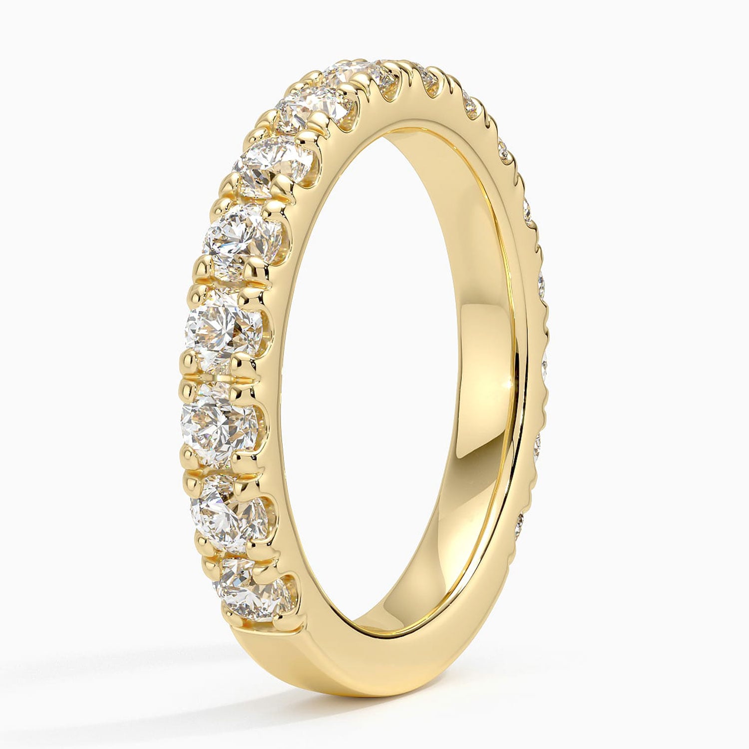 Portia Lab Diamond Ring (1 1/3 ct. tw.) Yellow Gold 18k Wedding Band
