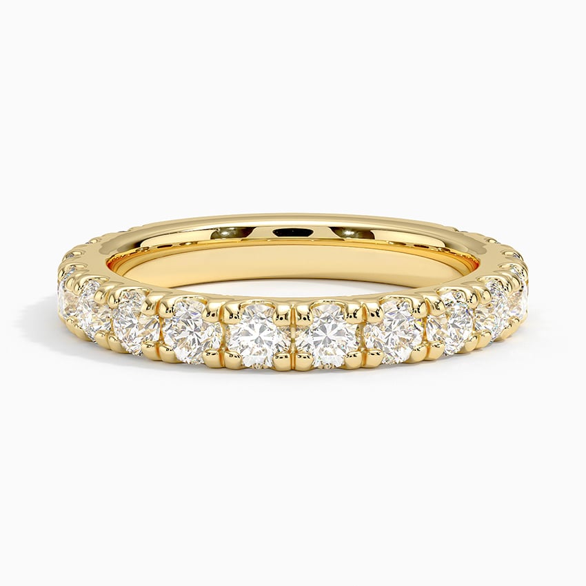Portia Lab Diamond Ring (1 1/3 ct. tw.) Yellow Gold 18k Wedding Band