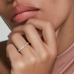 Winding Willow Eternity Diamond Ring (1/3 ct. tw.) Platinum Eternity Band
