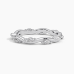 Winding Willow Eternity Diamond Ring (1/3 ct. tw.) Platinum Eternity Band