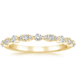 Odette Diamond Ring (1/4 ct. tw.) Yellow Gold 18k Wedding Band