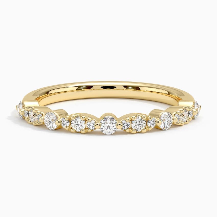 Odette Diamond Ring (1/4 ct. tw.) Yellow Gold 18k Wedding Band