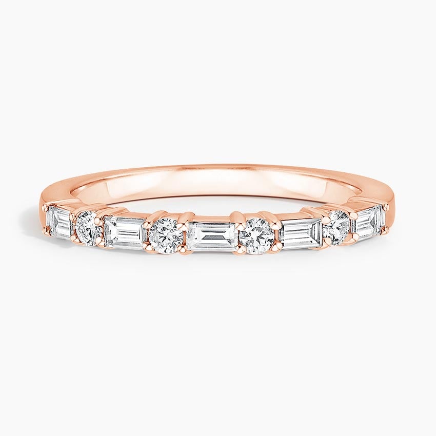 Leona Diamond Ring (1/3 ct. tw.) Rose Gold 18k Wedding Band