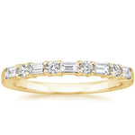 Leona Diamond Ring (1/3 ct. tw.) Yellow Gold 18k Wedding Band