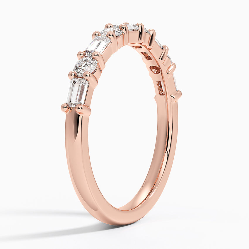 Leona Diamond Ring (5/8 ct. tw.) Rose Gold 18k Wedding Band
