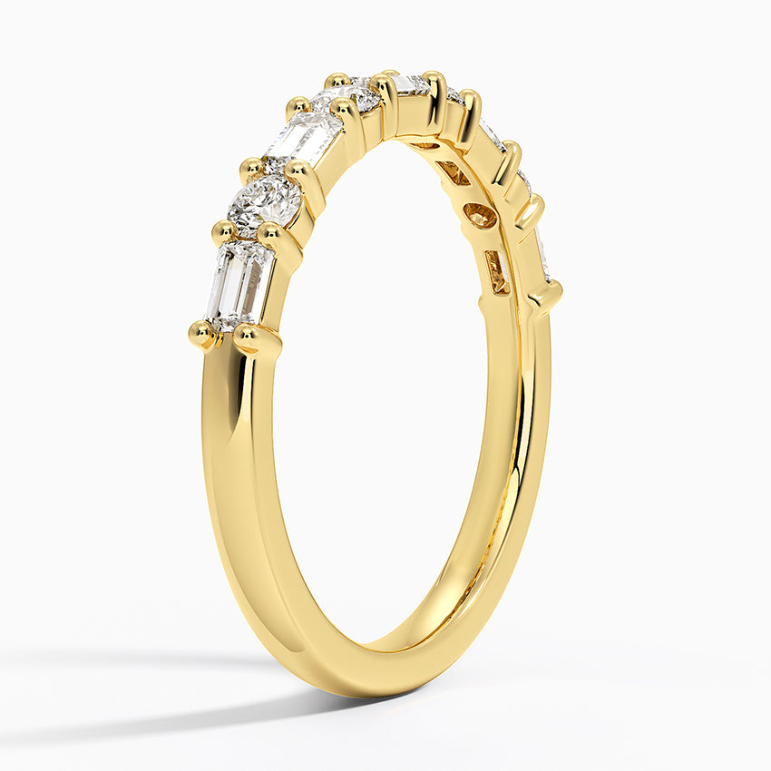 Leona Diamond Ring (5/8 ct. tw.) Yellow Gold 18k Wedding Band