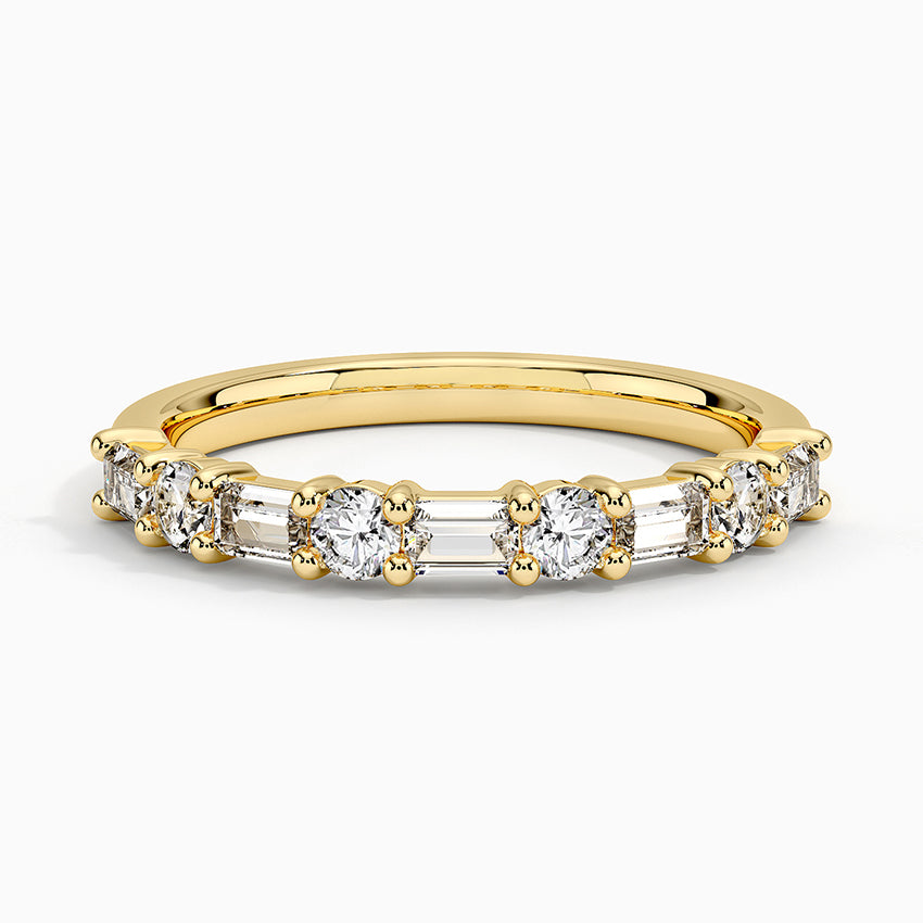Leona Diamond Ring (5/8 ct. tw.) Yellow Gold 18k Wedding Band