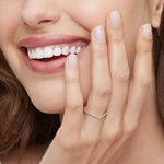 Flair Diamond Ring (1/6 ct. tw.) Yellow Gold 18k Wedding Band
