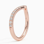 Flair Diamond Ring (1/3 ct. tw.) Rose Gold 18k Wedding Band
