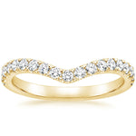 Flair Diamond Ring (1/3 ct. tw.) Yellow Gold 18k Wedding Band