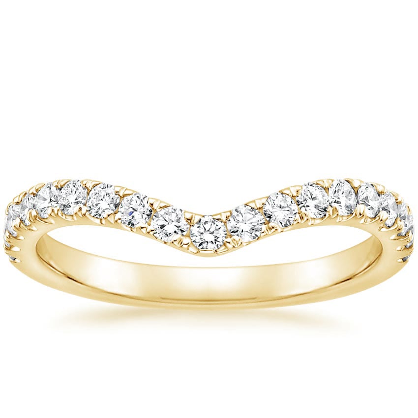 Flair Diamond Ring (1/3 ct. tw.) Yellow Gold 18k Wedding Band
