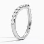 Flair Diamond Ring (2/5 ct. tw.) Platinum Wedding Band