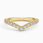 Flair Diamond Ring (2/5 ct. tw.) Yellow Gold 18k Wedding Band