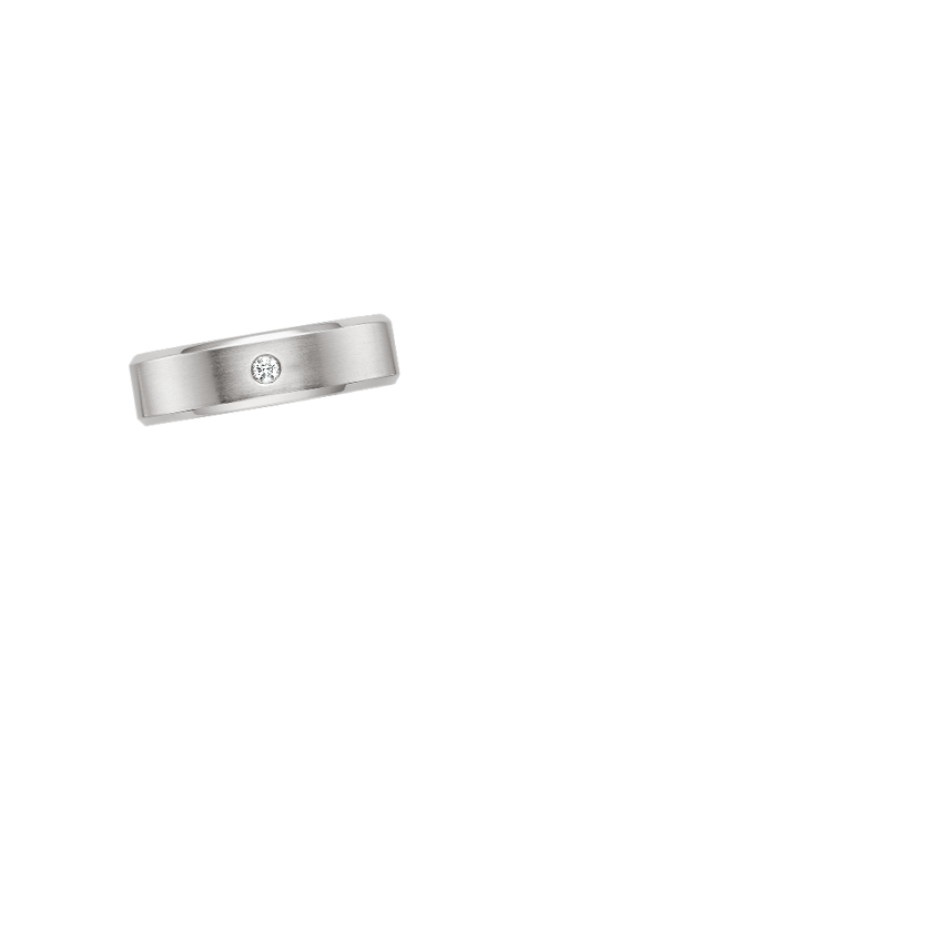 Borealis Diamond 6mm Wedding Ring Platinum Wedding Band
