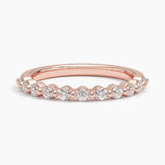 Marseille Half Coverage Diamond Ring (1/3 ct. tw.) Rose Gold 18k Wedding Band