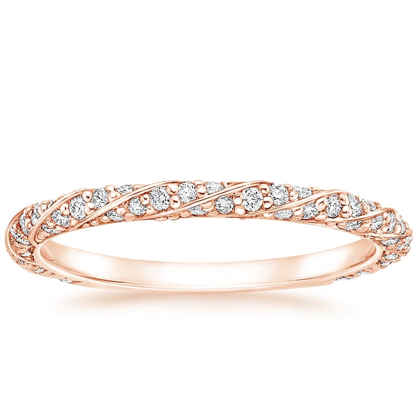 Nova Diamond Ring (1/3 ct. tw.) Rose Gold 18k Wedding Band