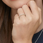 Nova Diamond Ring (1/3 ct. tw.) Yellow Gold 18k Wedding Band