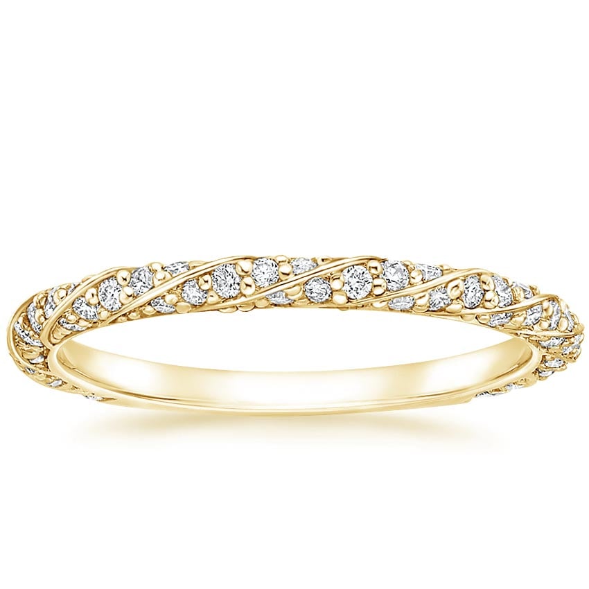 Nova Diamond Ring (1/3 ct. tw.) Yellow Gold 18k Wedding Band