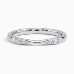 Lark Diamond Ring Platinum Wedding Band