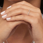 Marseille Three-Quarter Coverage Diamond Ring (1/2 ct. tw.) Rose Gold 18k Wedding Band