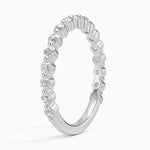 Marseille Three-Quarter Coverage Diamond Ring (1/2 ct. tw.) Platinum Wedding Band