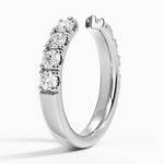 Lyric Diamond Open Ring (3/4 ct. tw.) Platinum Wedding Band