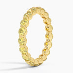 Eternity Yellow Lab Diamond Ring (2 ct. tw.) Yellow Gold 18k Eternity Band