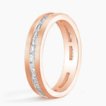 Equator Eternity Lab Diamond 4.5mm Wedding Ring (1 1/8 ct. tw.) Rose Gold 18k Eternity Band