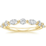 Grand Versailles Diamond Ring (1 ct. tw.) Yellow Gold 18k Wedding Band