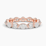 Grand Versailles Eternity Diamond Ring Rose Gold 18k Eternity Band