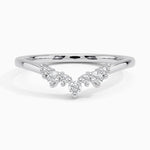 Aubrey Diamond Ring Platinum Wedding Band