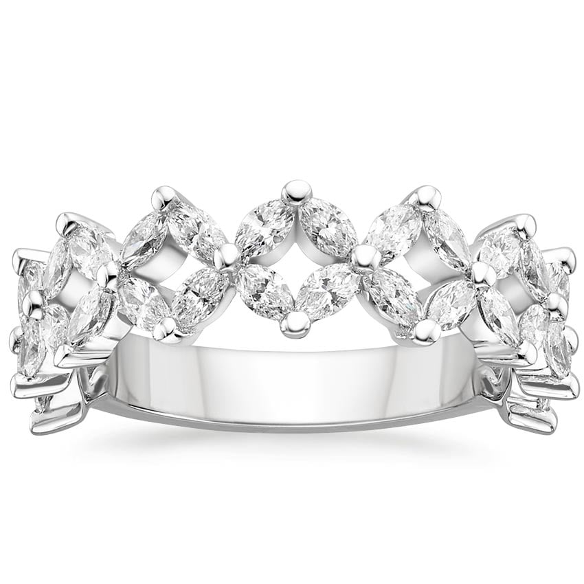 Prism Diamond Ring (1 1/6 ct. tw.) Platinum Wedding Band