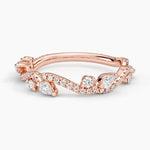 Vintage Secret Garden Diamond Ring (1/2 ct. tw.) Rose Gold 18k Wedding Band