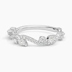 Vintage Secret Garden Diamond Ring (1/2 ct. tw.) Platinum Wedding Band