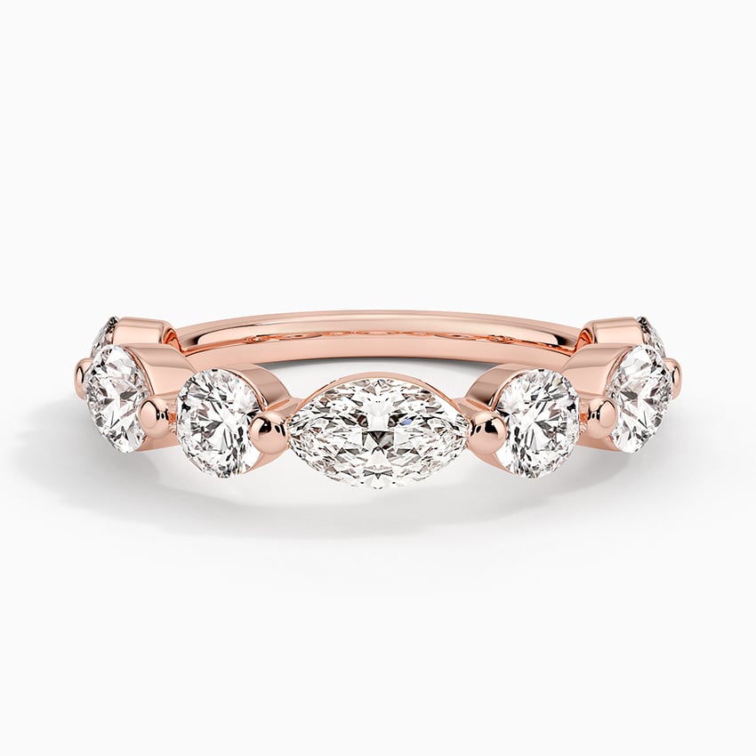 Grand Versailles Lab Diamond Ring (2 1/4 ct. tw.) Rose Gold 18k Wedding Band