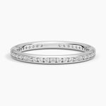 Tabitha Channel Set Eternity Lab Diamond Ring (1/3 ct. tw.) Platinum Eternity Band