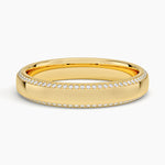 Avalon Eternity Diamond 4mm Wedding Ring (1/3 ct. tw.) Yellow Gold 18k Eternity Band